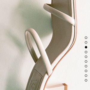 NWT Zara Strappy Heel Leather Sandal